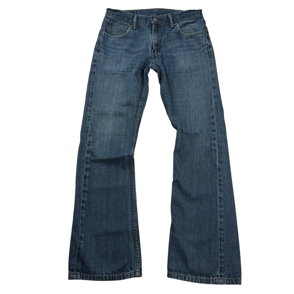 Levis 527 Slim Bootcut Jeans Mens 32x32 Fits 32x31.5 Medium Wash Denim Blue